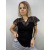 dámské triko s krajkou