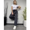Stylové dámské kalhoty s balónovým střihem