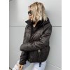 Dámská prošívaná bunda s kapucí
