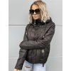 Dámská prošívaná bunda s kapucí