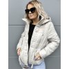 Dámská prošívaná bunda s kapucí