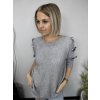 Dámský svetr s mašličkami na rukávech