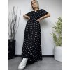 Maxi puntíkované šaty