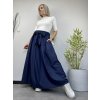 Dámská sukně s vázáním v pase
