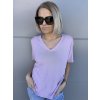 Dámský lehký svetr s výstřihem do V