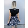 Dámské šaty s puntíky