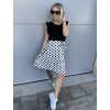 Dámské šaty s puntíky