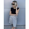 Dámské šaty s puntíky