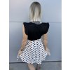 Dámské šaty s puntíky