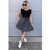 Dámské šaty s puntíky