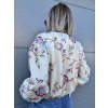 Dámský květinový bomber