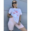 Set Flower tričko + kraťasy