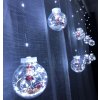 0020078 led svetelna zaclona koulicky santa claus 10 ks38 m