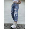 džíny mom fit
