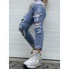 džíny mom fit