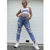džíny mom fit