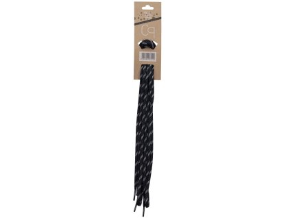 Tkaničky ARDON®SL černo šedé (Velikost 110cm, Barva černá)