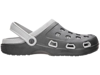 Kroksy pantofle MARINE černo/šedé | ARDON® (Velikost 40, Barva šedá)