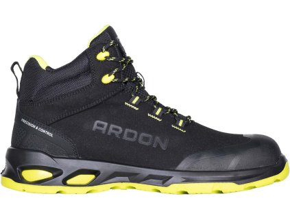 Bezpečnostní kotníková obuv ARDON®BRIMIC HIGH S3S ESD (Velikost 35, Barva černá)