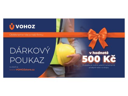 Dárkový poukaz 500