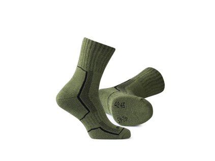Ponožky ARDON®HUNT (Velikost 39-41, Barva khaki)