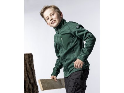 Dětská mikina ARDON®BREEFFIDRY melange zelená (Velikost 110-116, Barva zelené odstíny)