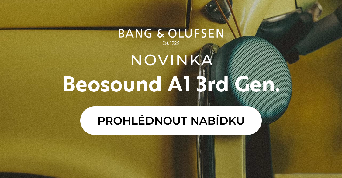 A1 of a kind. Beosound A1 3. generace reproduktoru.