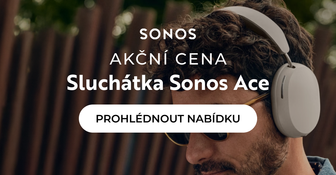 Sluchátka Sonos Ace nyní výhodněji. Ulovte si svoje za 8 990 Kč.