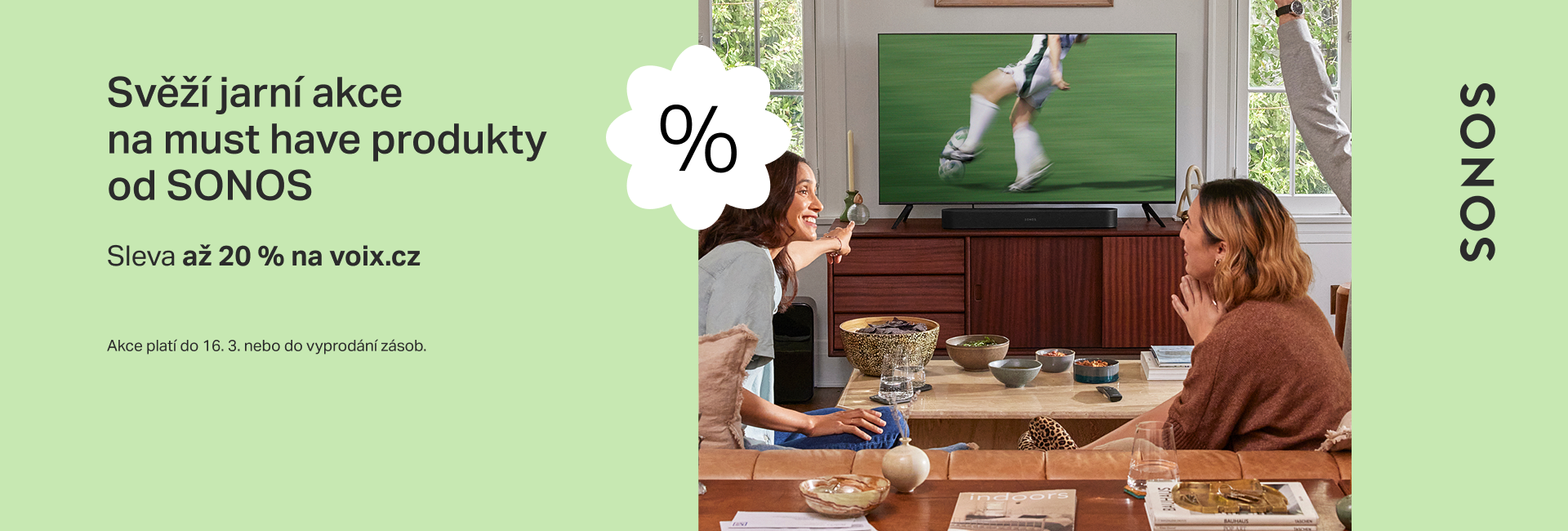 Sonos až 20 % sleva