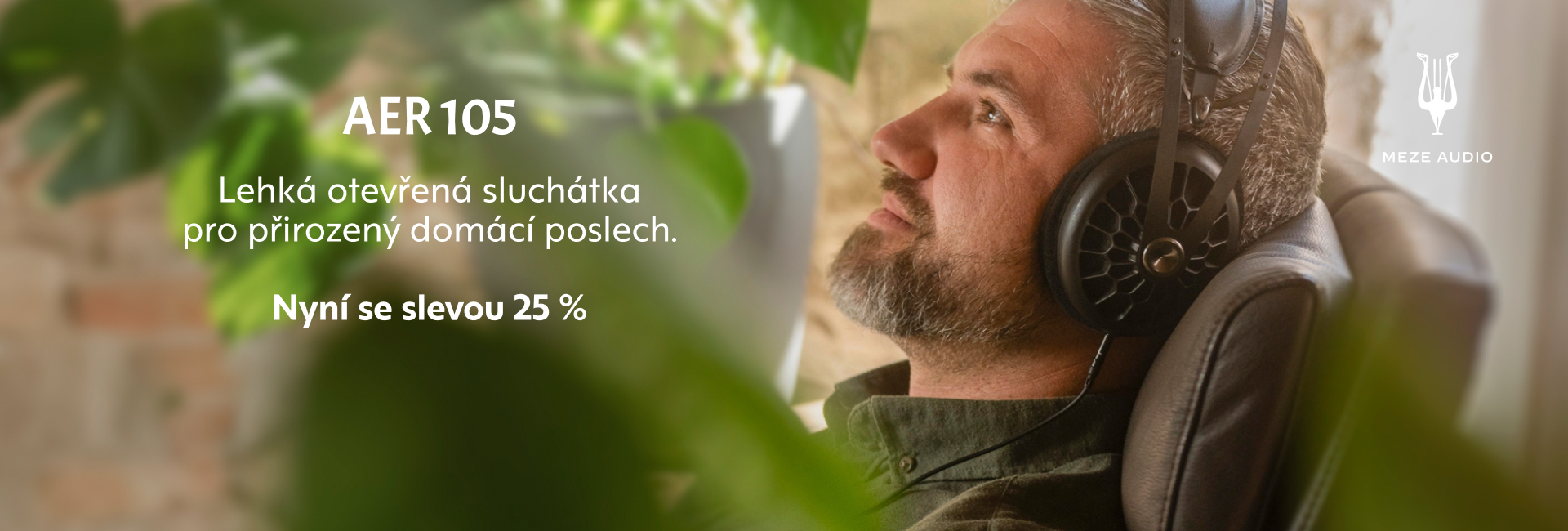 Meze Audio promo akce na sluchátka AER 25 % dolů