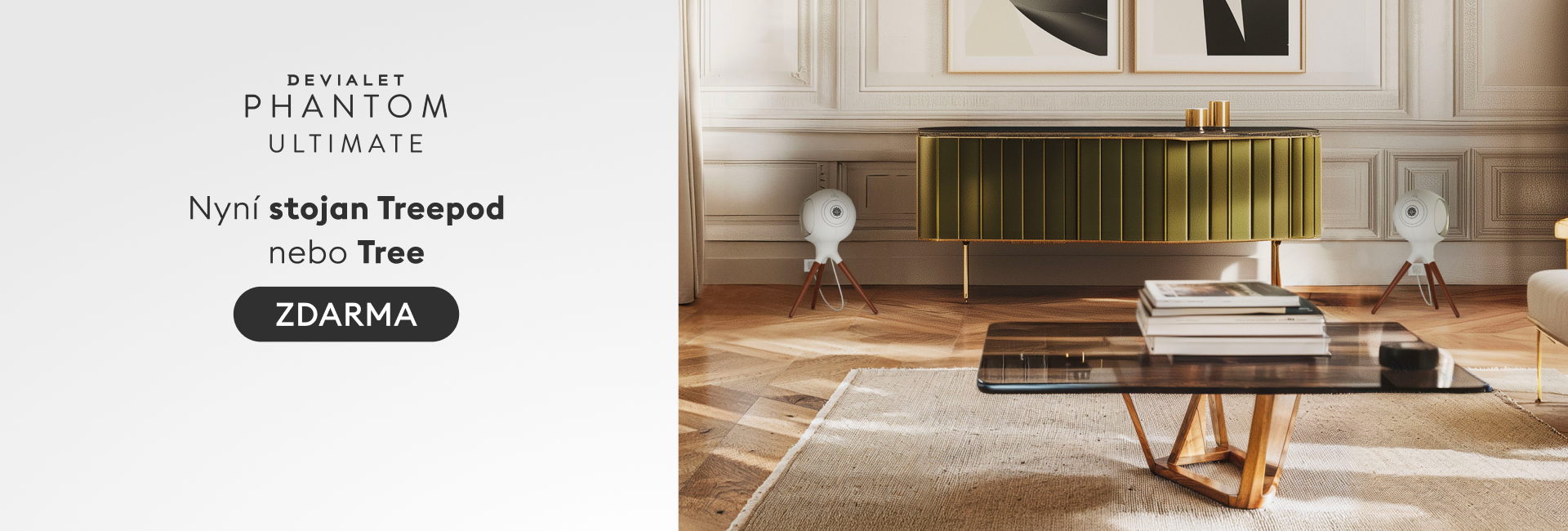 Devialet Phantom ULTIMATE + stojan TREE / TREEPOD zdarma | VOIX