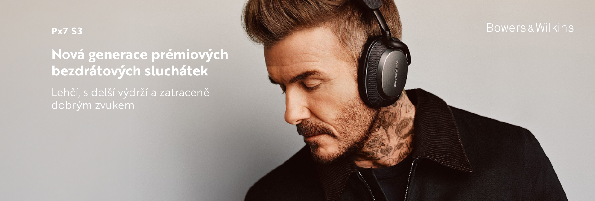 Bowers & Wilkins si přichystal slevu na sluchátka Px7 S3. Nenechte si ji ujít.