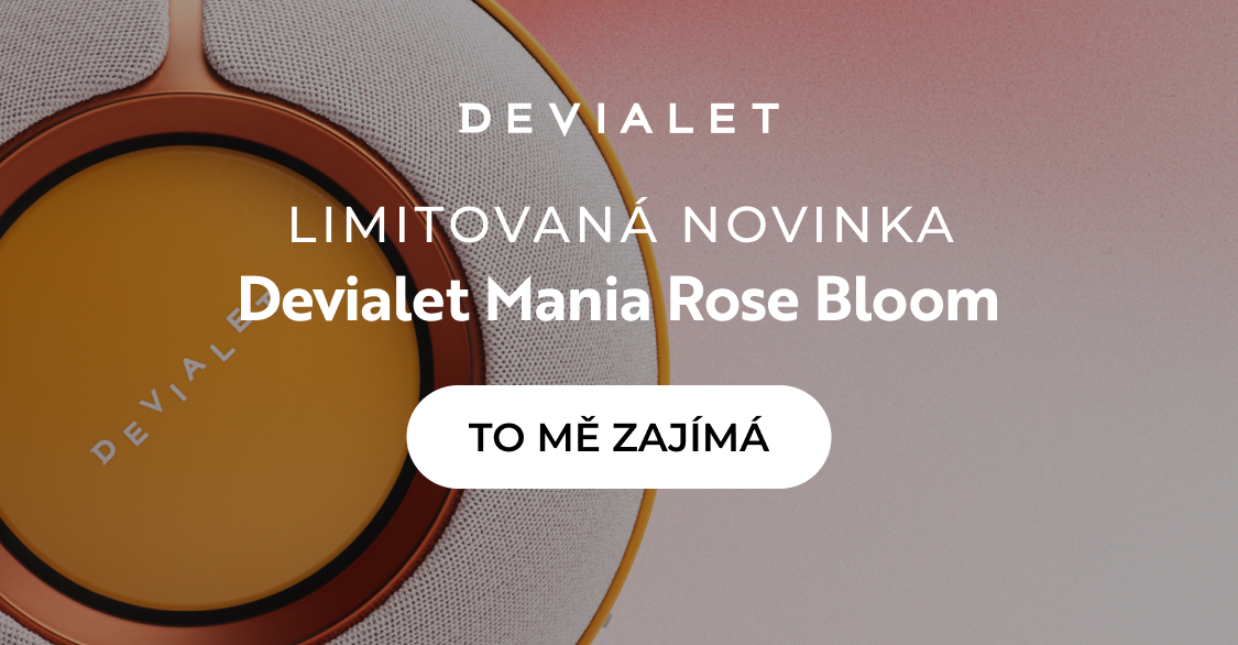 Devialet Mania Rose Bloom nová barva