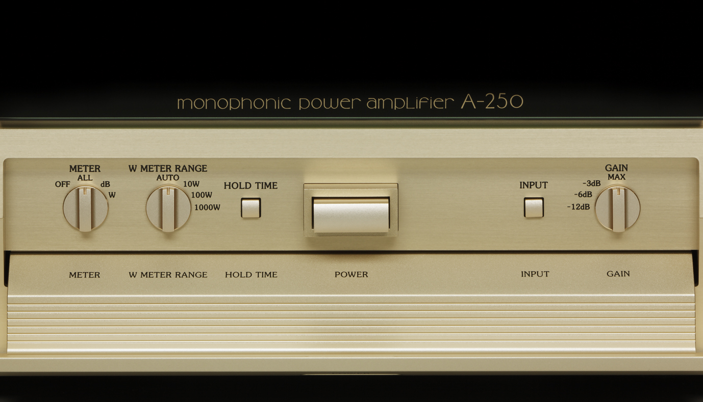 A-250 front panel