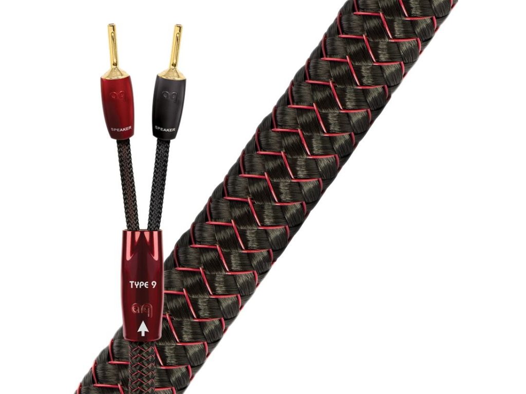 Audioquest Type 9 FR banánky zlaté