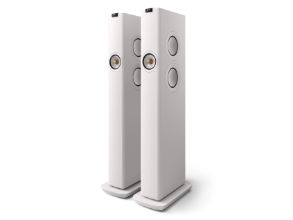 KEF LS60 Wireless (Barva Mineral White)