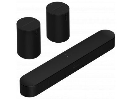 Sonos Set Beam 2 + 2x Era 100 (Sonos Black)