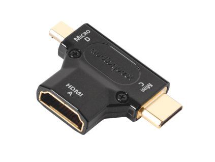 23851 audioquest hdmi a c d adapter