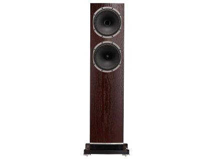 F502 Front Dark Oak large floorstander