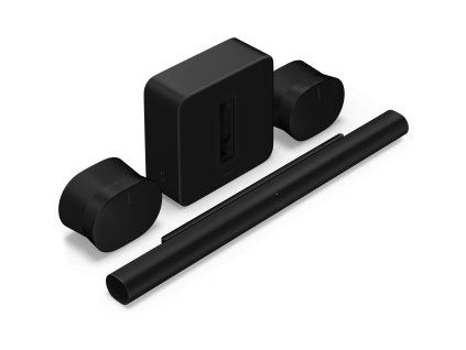 Sonos Set Arc Ultra + Sub 4 + 2x Era 300 (Sonos Black)