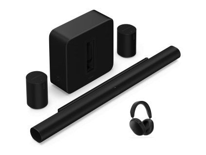 Sonos Set Ace + Arc Ultra + Sub 4 + 2x Era 100 (Sonos Black)