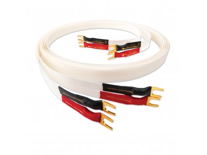 White Lightning Speaker Cable Spade high res