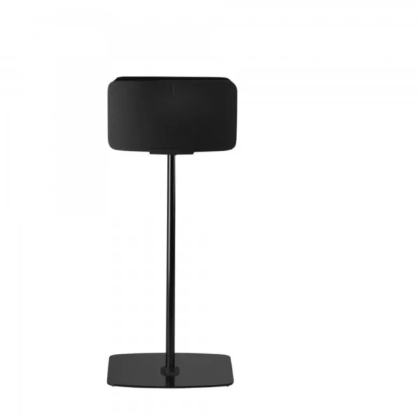Flexson Sonos Five floor stand v obývacím pokoji