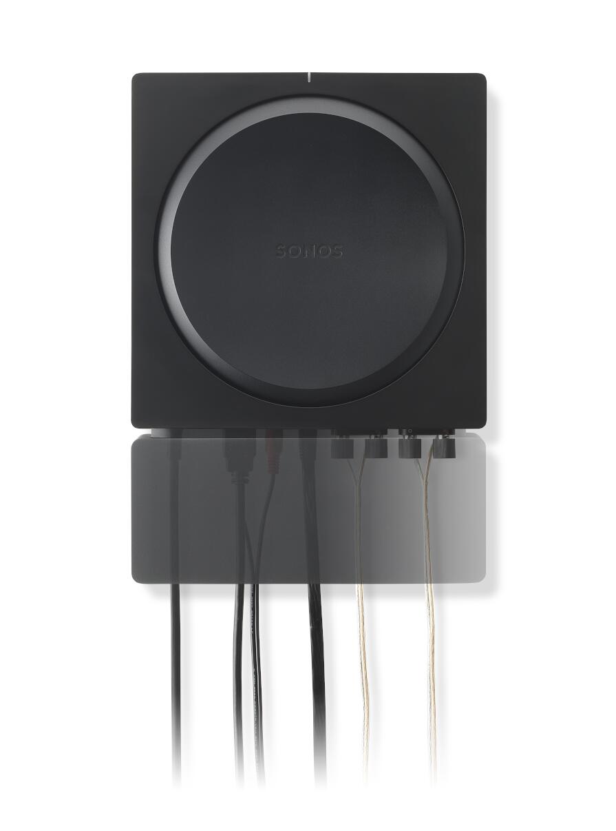 Flexson Sonos AMP držák na zeď — Amp namontovaný na zdi