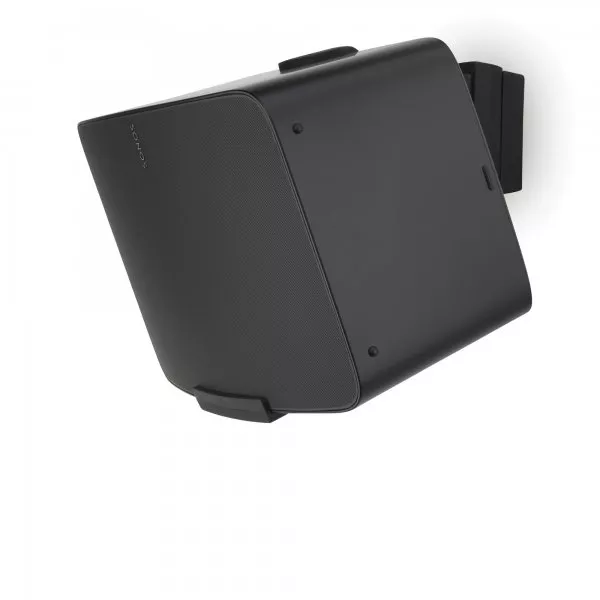 Flexson Sonos Five wall mount černý — horizontální montáž