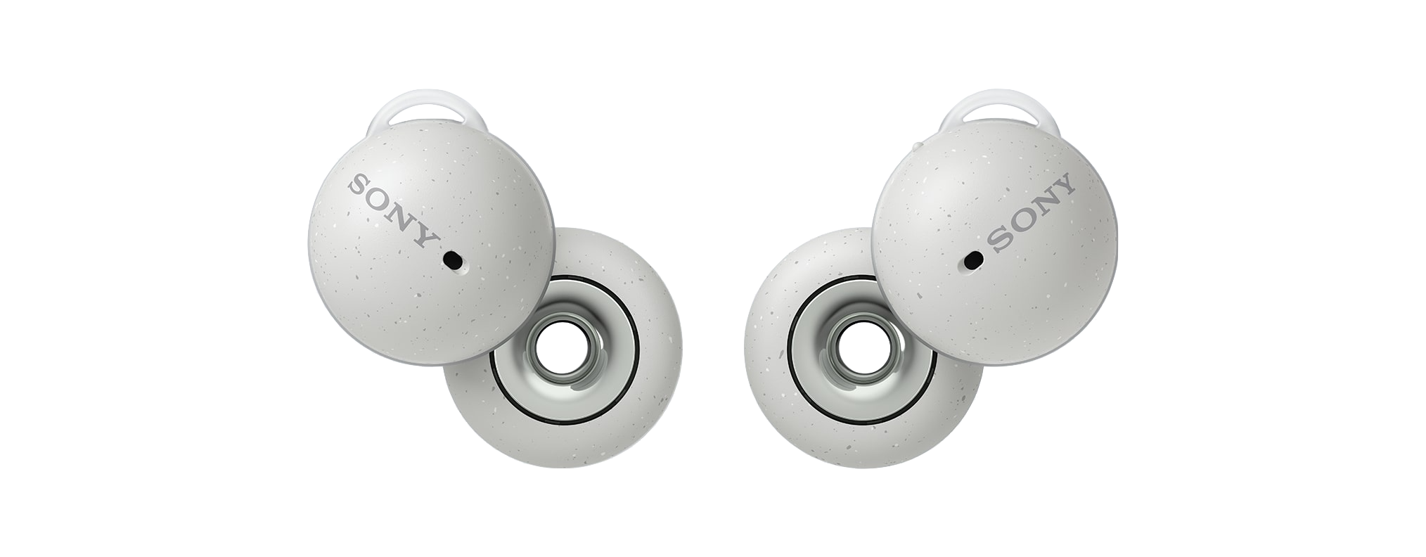 Schéma technologie rozpoznávání hlasu a redukce šumu u Sony LinkBuds WF-L900