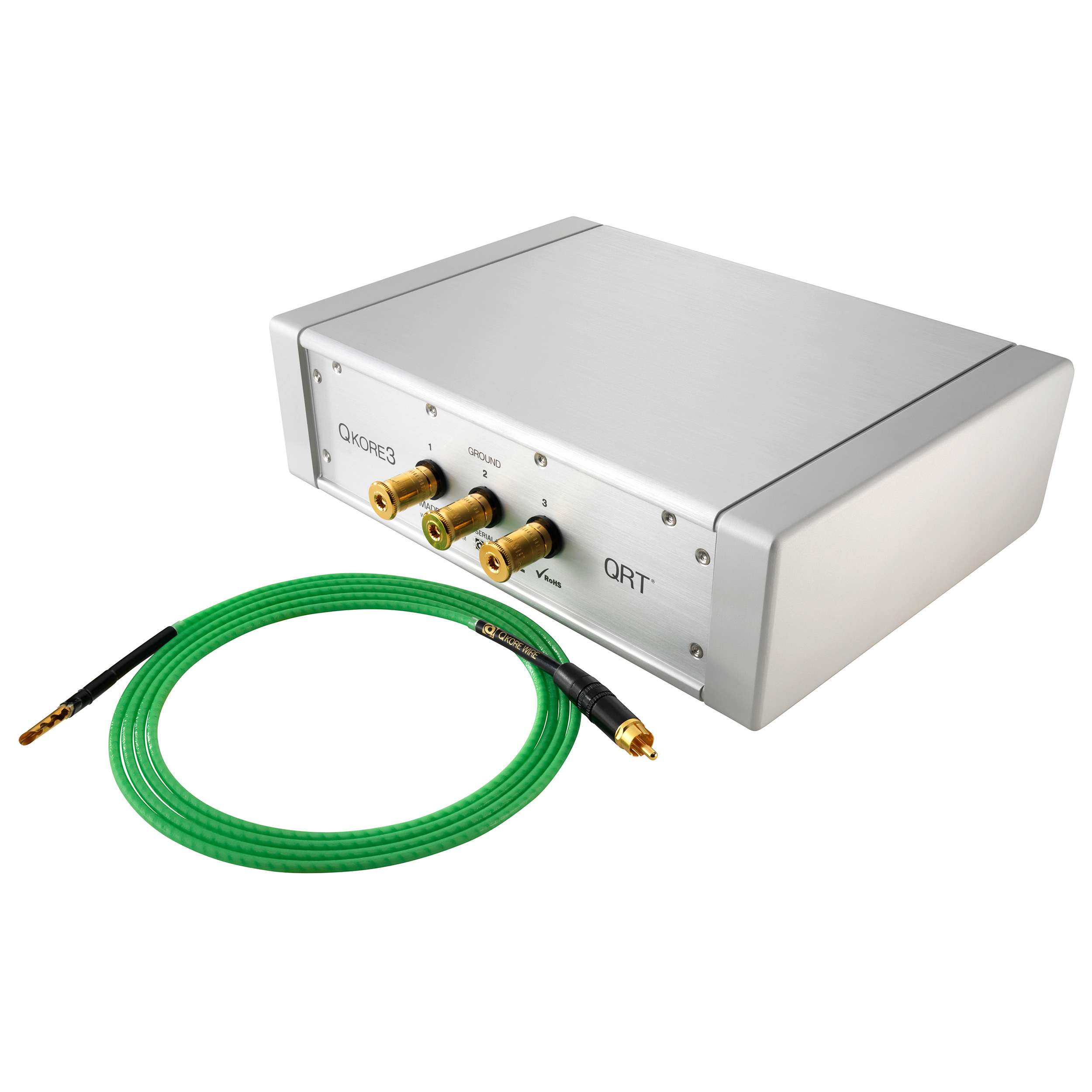 Nordost QKore3 — celkový pohled na uzemňovací jednotku