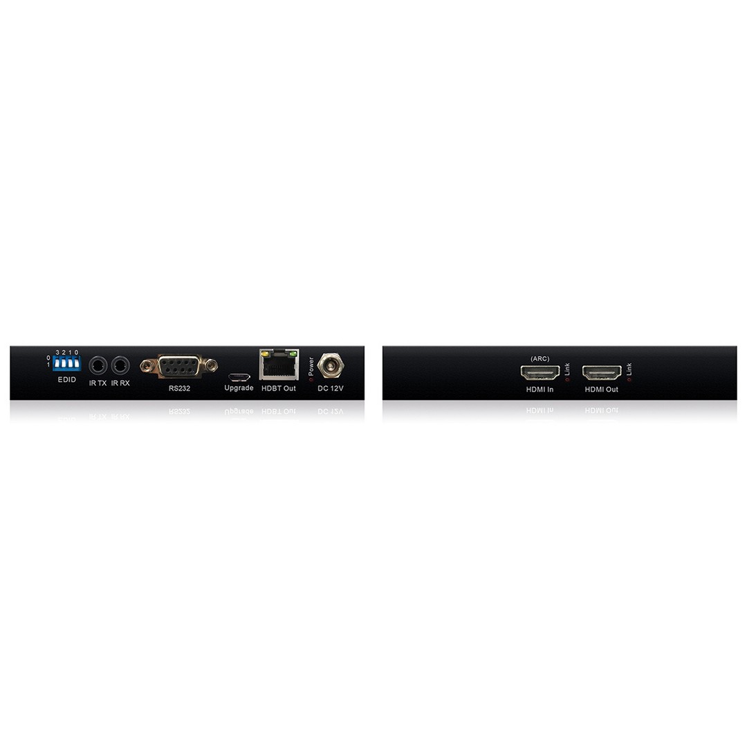 Blustream HEX70CS-KIT — dvojice HDBaseT vysílače a přijímače s HDMI, CAT a audio konektory