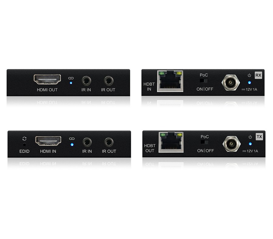 Blustream HDMI extender HEX70SL-KIT — sada vysílače a přijímače pro přenos HDMI po CAT kabelu