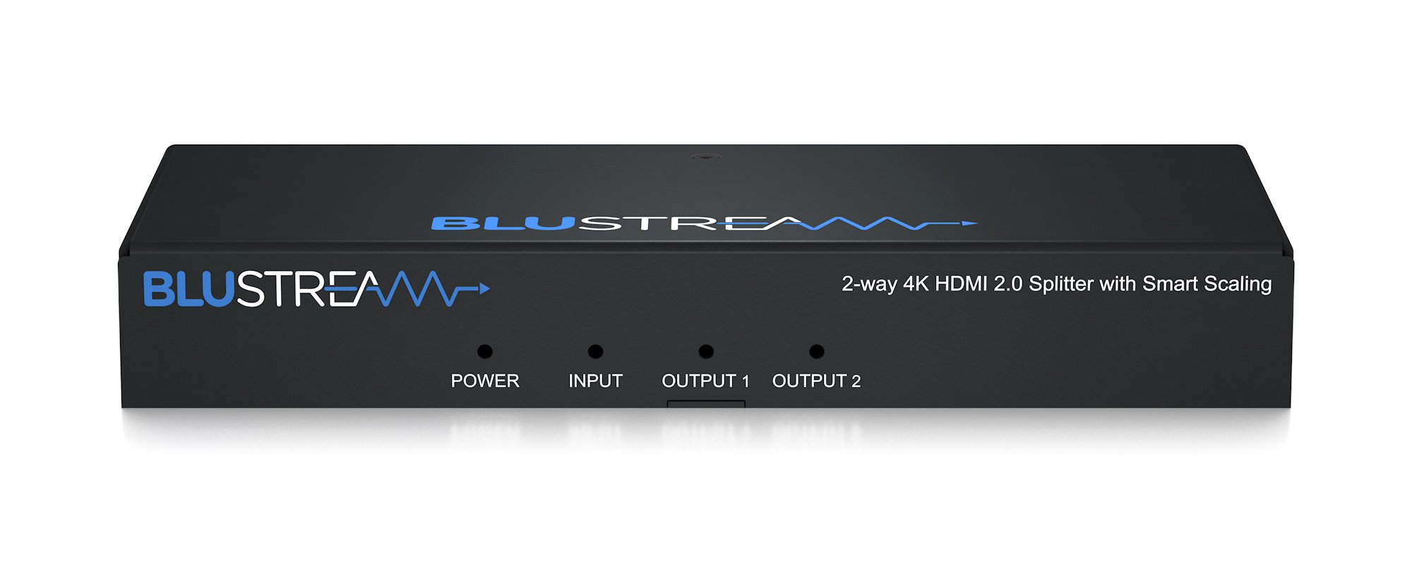 Blustream HDMI rozbočovač SP12CS — 4K HDMI rozbočovač 1 vstup na 2 výstupy s automatickou konverzí obrazu